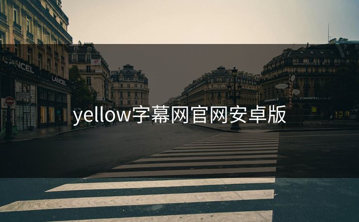 yellow字幕网官网安卓版